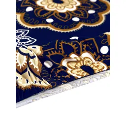 Cortina Blue Printed Chair Cover image 5