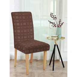 Cortina Brown Printed Chair Cover-picture-17