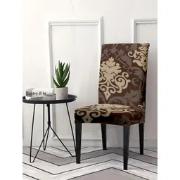 Cortina Brown Printed Chair Cover-picture-16