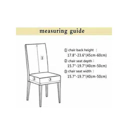 Cortina Brown Printed Chair Cover image 2