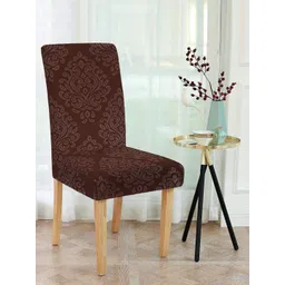 Cortina Brown Printed Chair Cover image 1