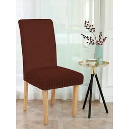 Cortina Brown Solid Single Chair Cover-picture-39