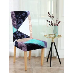 Cortina Multicoloured Printed Chair Seat Cover-picture-37