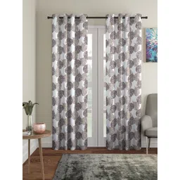 Cortina Set of 2 Printed Long Door Curtains-picture-19