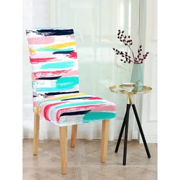 Cortina Set Of 4 Multicoloured Printed Chair Covers-picture-28