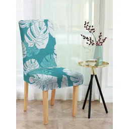 Cortina Set of 6 Blue & White Printed Chair Seat Covers-picture-17