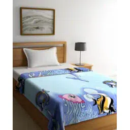 cortina eyelet curtain 120 GSM Printed Single Blanket-picture-14