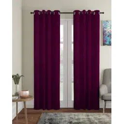 cortina eyelet curtain Pack of 2 Long Door Curtains-picture-18