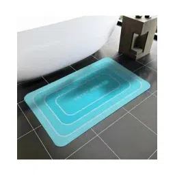 cortina eyelet curtain Silicon High Water Absorbent Rectangular Bath Mat-picture-24
