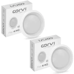 Corvi Flat 4 6W 3000K Warm White Round LED Panel Light, HPCA34125 (Pack of 2)-picture-11