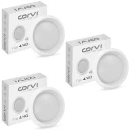 Corvi Flat 4 6W 5700K White Round LED Panel Light, HPCA34151 (Pack of 3)-picture-19