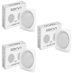 Corvi Flat 4Q 6W 3000K Warm White Square LED Panel Light, HPCA34123 (Pack of 3)-picture-27