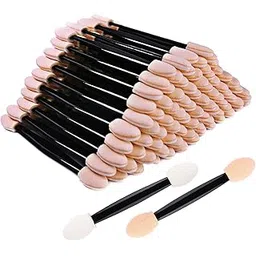 COSLUXE Eyeshadow Applicators, Disposable Double Sided Oval Eyeshadow Brush Sponge Applicator Disposable Sponge Brush Eye Makeup (PACK OFF 10)-picture-14