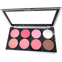 cosluxe Professional 8 Colors Blush Palette, Matte Mineral Blush Powder Bright Shimmer Pro HD Face Blush,Contour and Highlight Blush Palette (01)-picture-51