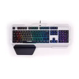 Cosmic Byte Galactic wired Gaming Keyboard RGB backlight(Silver/Black)-picture-28