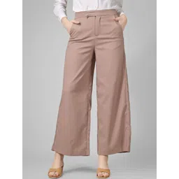 COSMIC Women Relaxed High-Rise Trousers-picture-23