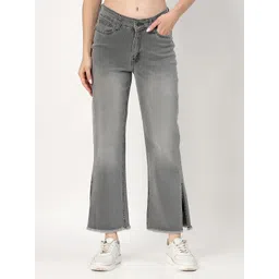 COSMIC Women Straight Fit Mildly Distressed Heavy Fade Jeans-picture-33