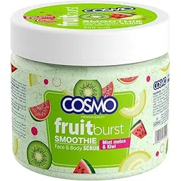Cosmo Fruitburst Mint Melon & Kiwi Body Scrub, 500ml – Refreshing Exfoliating Body Polish with Natural Fruit Extracts for Smooth, Radiant Skin | Cooling Mint-Infused Exfoliator with Melon & Kiwi Extracts for Soft, Glowing Skin-picture-21