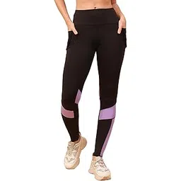 cosvos Activewear Gym Pants, Leggings, Tights for Women | Squat Proof | Buttery Soft Fabric | Ankle Length | Sports Fitness Gym Wear | Multipurpose Tights | Sports Tights with Pockets-picture-11