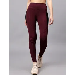 COSVOS Slim-Fit Ankle-Length Gym Tights-picture-40