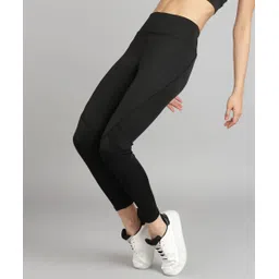 cosvos Solid Women Black Tights-picture-17