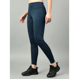 cosvos Solid Women Blue Tights-picture-18