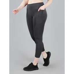 cosvos Solid Women Grey Tights-picture-33