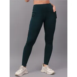 COSVOS Women Slim-Fit Ankle-Length Gym Tights-picture-32