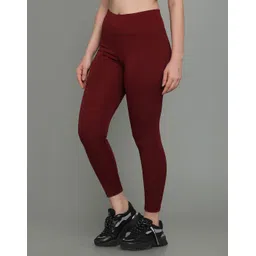 cosvos Women Solid Maroon Track Pants-picture-35