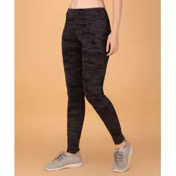 Solid Women Black Tights-image-11