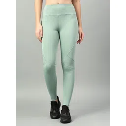 Solid Women Light Green Tights-image-13