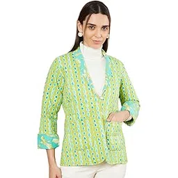 cotland fashions Quilted Cotton Blazer for Women-picture-43