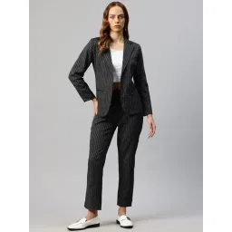 Cottinfab Black Stripes Two-Piece Formal Suit-picture-19