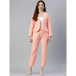 Cottinfab Peach Cotton Maxi Co-Ord Set-picture-15