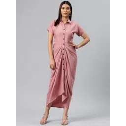 Cottinfab Pink Shirt Dress-picture-15