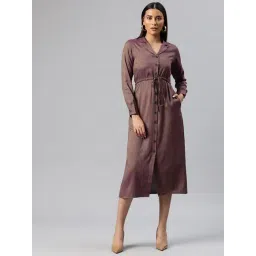 Cottinfab Purple A Line Dress-picture-40