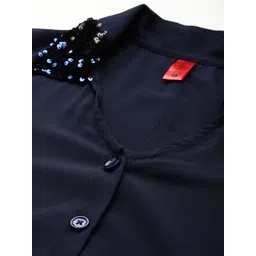 Cottinfab Sequinned Shirt Dress image 2