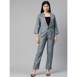 Cottinfab Women Blazers with Trousers-picture-28