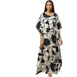 cottinfab Women's Crepe Maxi Casual Relaxed Pajama Bottom-picture-19