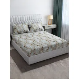 Cotton Bolls Textiles Unisex Multi Bedsheets-picture-23