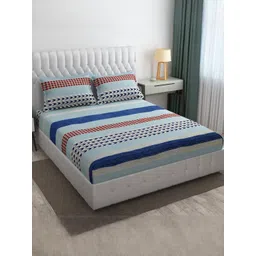 Cotton Bolls Textiles Unisex Multi Bedsheets-picture-36