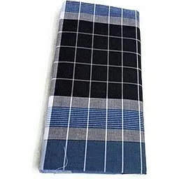 cotton colors 100% Cotton Economy Sangu men's unstitched branded Lungi - Pack Of 1 -_CT135-picture-22