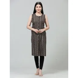 Cotton Culture Brown Printed Kurta-picture-39