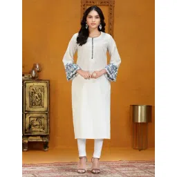 Cotton Culture White Kurta-picture-11
