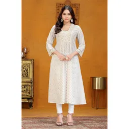 COTTON CULTURE Women Floral Printed Kurta-picture-16