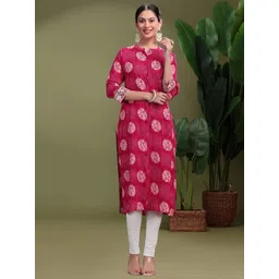 COTTON CULTURE Women Floral Printed Kurta-picture-18