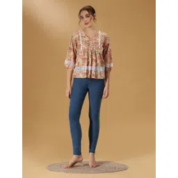 COTTON CULTURE Women Floral Printed Kurta image 1