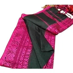 Cotton Solid Saree With Running Blouse-picture-17