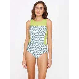 Coucou by Zivame Green Printed Swimsuit-picture-38