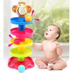 countrylink 5 Layer Ball Drop and Roll Swirling Tower for Baby and Toddler Development Toys-picture-27